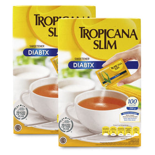 Tropicana Slim Sweetener Diabtx 100 Sachet x 2 pcs