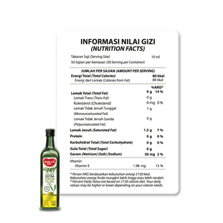 Tropicana Slim Extra Virgin Olive Oil 500 ml