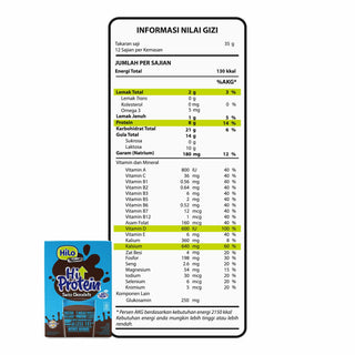 HiLo Platinum Swiss Chocolate 420gr