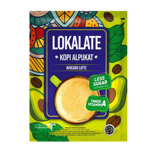 Lokalate Kopi Alpukat 10 Sch - Tinggi Vitamin A & Rendah Gula