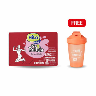 HiLo Active 22g Protein Berry Fitshake 8 Sch + Shaker HiLo Active Berry Fitshake 2024