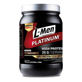 L-Men Platinum Choco Latte 800gr - 25g Whey Protein