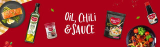 Oil, Chili, and Sauce