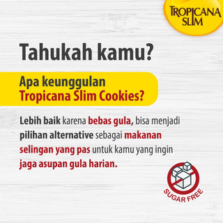 [GIFT] Tropicana Slim Hokkaido Cheese Cookies 5 Sachet
