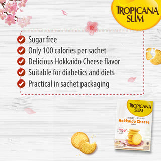 [GIFT] Tropicana Slim Hokkaido Cheese Cookies 5 Sachet