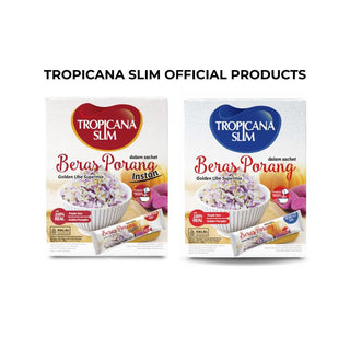 Tropicana Slim Beras Porang Instan Golden Ube 7 Sachet - 12 DUS