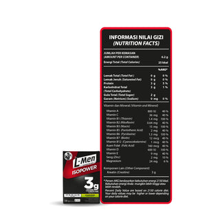 L-Men Isopower Stargizing 30 Sachet with Creatine & Vitamin B