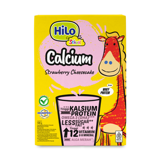 HiLo School Strawberry Cheesecake 500 gram -12 DUS