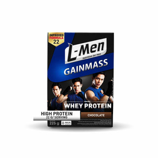 L-Men Gain Mass Chocolate 225gr - 19g Protein