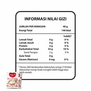 Tropicana Slim Beras Porang Instan 10 Sachet - Konjac Shirataki Rice