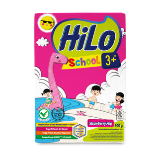 HiLo School 3+ Strawberry Pop 400g