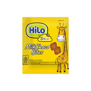 HiLo Milk Choco Bites 10 Sachet - Candy Snack Susu Cokelat dengan Kalsium