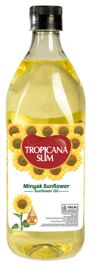 Tropicana Slim Sunflower Oil 946 ml -12 BOTOL