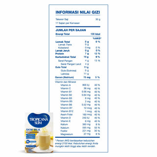 Tropicana Slim Milk Skim Coffee 500gr