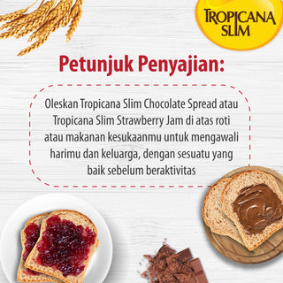 Tropicana Slim Strawberry Jam 375gr