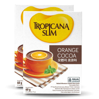 Tropicana Slim Orange Cocoa 4 Sachet x 2 pcs