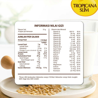 Tropicana Slim Diabtx Milk Vanilla Malt 900g - 6 DUS
