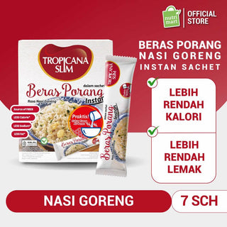 Tropicana Slim Beras Porang Instan Nasi Goreng  7 sch - Konjac Rice