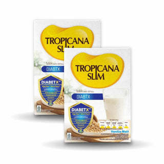GIFT - Tropicana Slim Diabtx Milk Vanilla Malt 150 g - Susu untuk kontrol kadar gula darah diabetesi