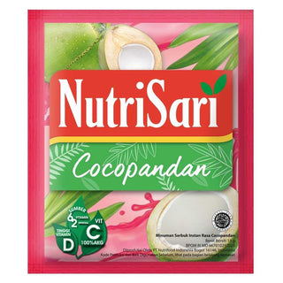 NutriSari Cocopandan 40 sch x 11g - Minuman Sari Buah Asli dengan 100% AKG Vitamin C