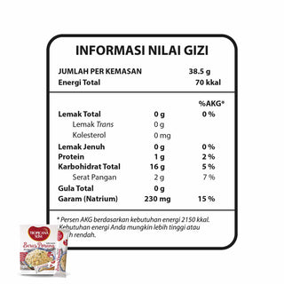 Twin Pack - Tropicana Slim Beras Porang Instan Nasi Goreng  7 sch (2 Pcs) - Konjac Rice