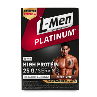 L-Men Platinum Chocolate Dus 6 sch 38.5 gr - 6 DUS