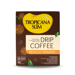 Tropicana Slim Drip Coffee Seville Orange 4 Sch - 12 DUS