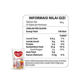 Tropicana Slim Beras Porang Instant Golden Ube Supermix 1000 g – 12 POUCH