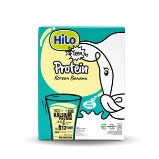 Free Shaker - HiLo Teen Korean Banana 1000 g & HiLo Teen HiProtein Original 24 Sch & Let Me Shaker Bottle 700ml