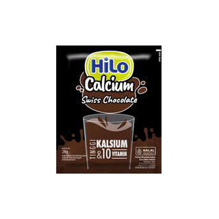 HiLo Swiss Chocolate (10 sch) Renceng - 8 PAK