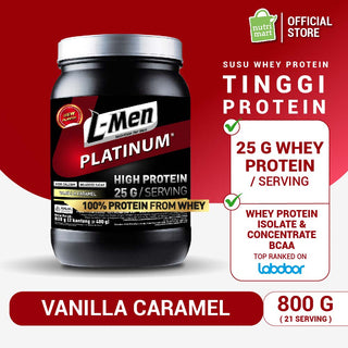 L-Men Platinum Vanilla Caramel 800g -6 KELLER