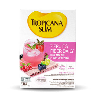 Tropicana Slim 7 Fruits Fiber Daily 12 sachet -12 DUS