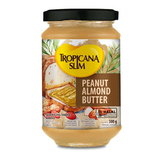 Tropicana Slim Peanut Almond Butter 300 gram -12 BOTOL