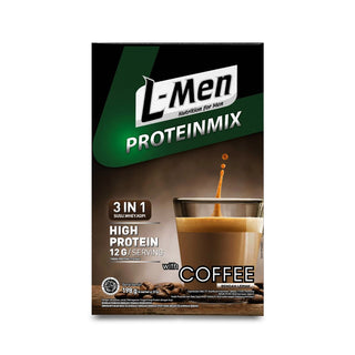 L-Men Proteinmix Coffee 6 sachet x 33gr -12 SHOWBOX