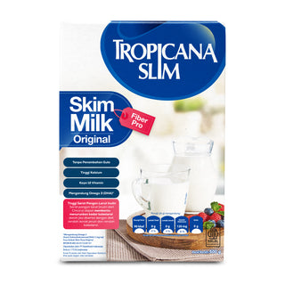 Tropicana Slim Milk Skim Fiber Pro Plain 500gr -6 DUS
