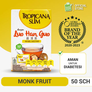 Tropicana Slim Sweetener Luo Han Guo 50 sachet -24 DUS