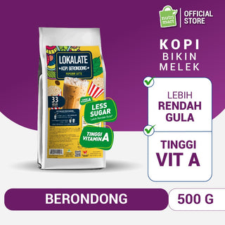 Lokalate Kopi Berondong Refill 500 gram -12 BAG