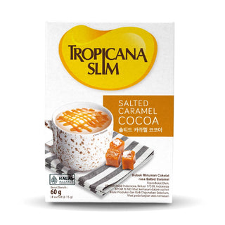 Tropicana Slim Salted Caramel Cocoa 4 Sachet -12 DUS