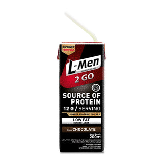 L-Men Hi Protein 2 Go Chocolate -24 PAK