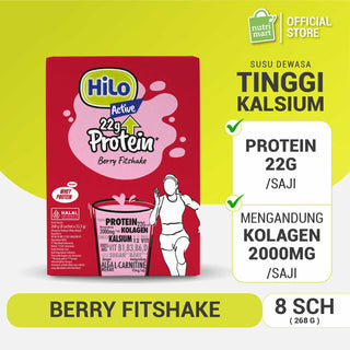 HiLo Active Hi Protein Berry Fitshake - 12 Dus