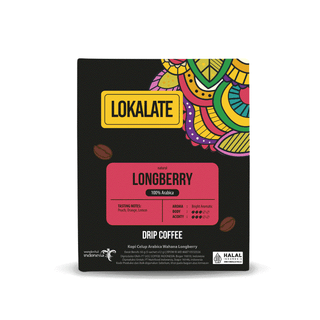 Lokalate Coffee Drip Longberry Box isi 5 Sch -24 DUS