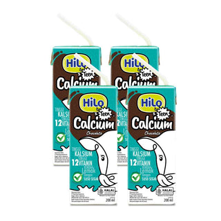 (Gift) HiLo Teen RTD Coklat 200ML 4 Pcs