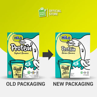 HiLo Teen Korean Banana 1000g - No 1 Susu Remaja Tumbuh Tinggi Kalsium Protein Lebih Rendah Gula