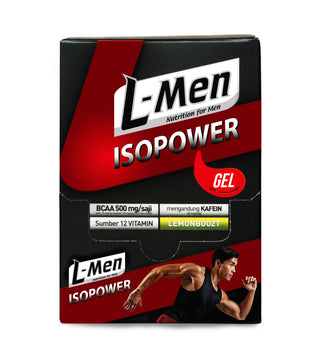 L-Men Isopower Gel Lemonboozt Showbox 12 Sch - 6DUS