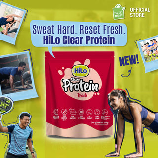 HiLo Clear Protein Powder 8 sch - Refresh Hydration Peach Water