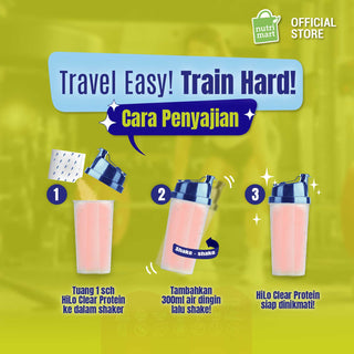 HiLo Clear Protein Powder 8 sch - Refresh Hydration Peach Water