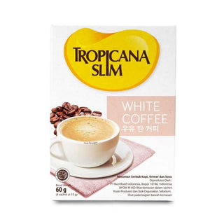 Tropicana Slim White Coffee 4 Sachet - Kopi Susu Manis Nikmat Tanpa Gula Pasir