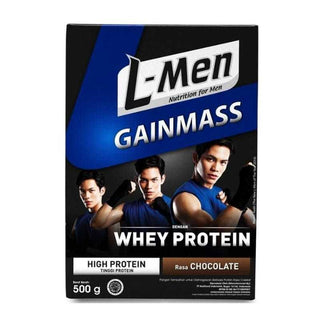 L-Men Gain Mass Chocolate 500g - 19g Whey Protein