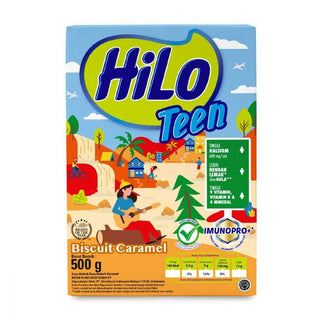 HiLo Teen Biscuit Caramel 500gr